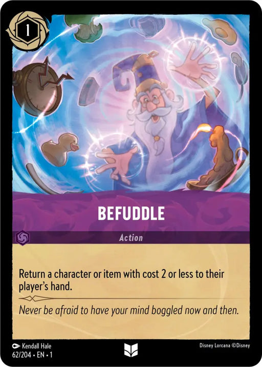 Befuddle (62/204) [The First Chapter] - Lorcana Single