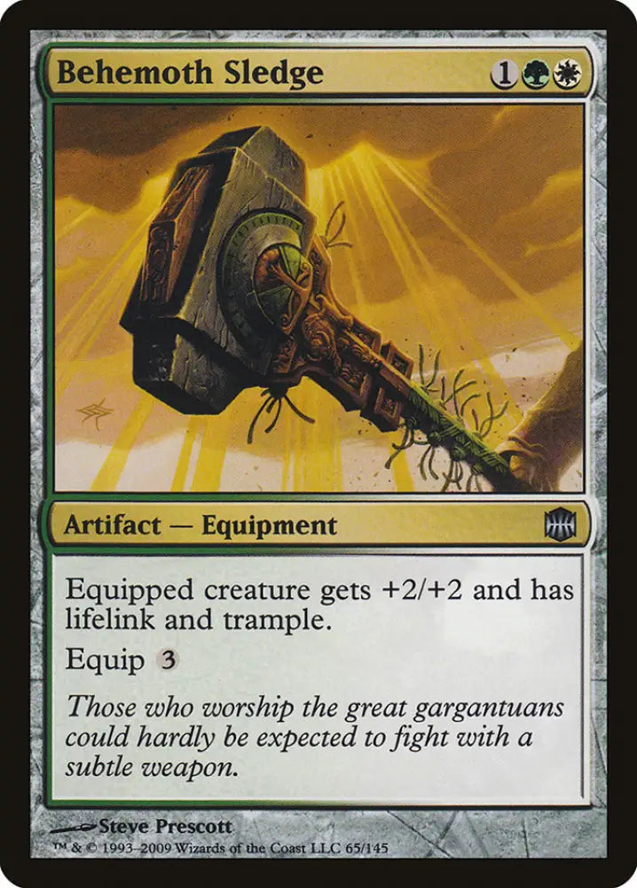 Behemoth Sledge [Alara Reborn] - MTG Single