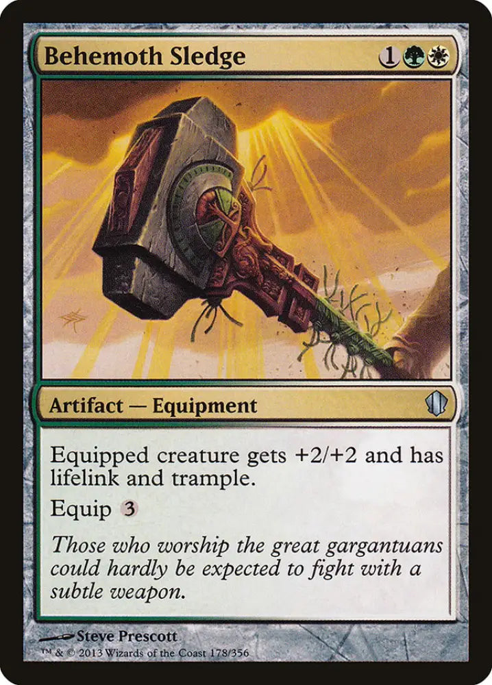 Behemoth Sledge [Commander 2013] - MTG Single