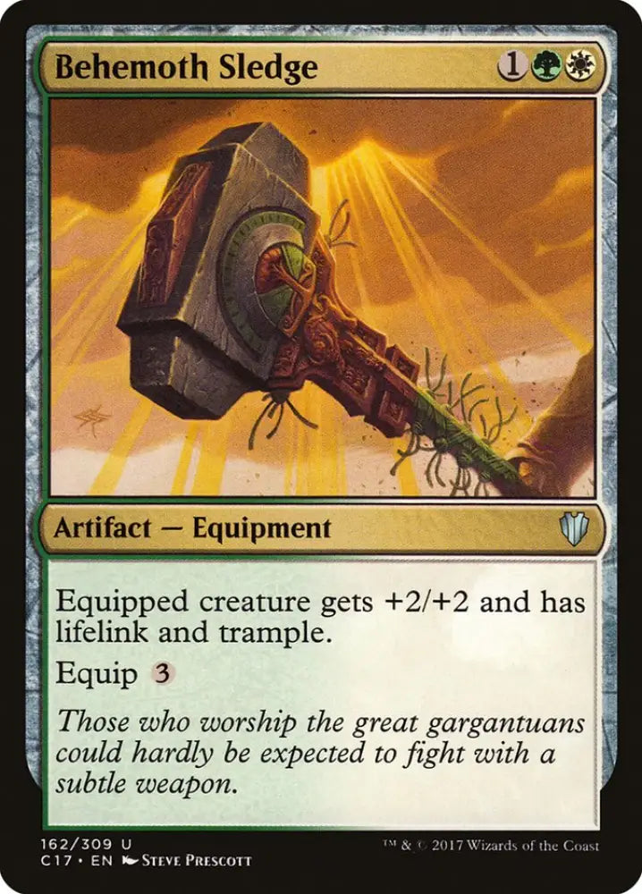 Behemoth Sledge [Commander 2017] - MTG Single