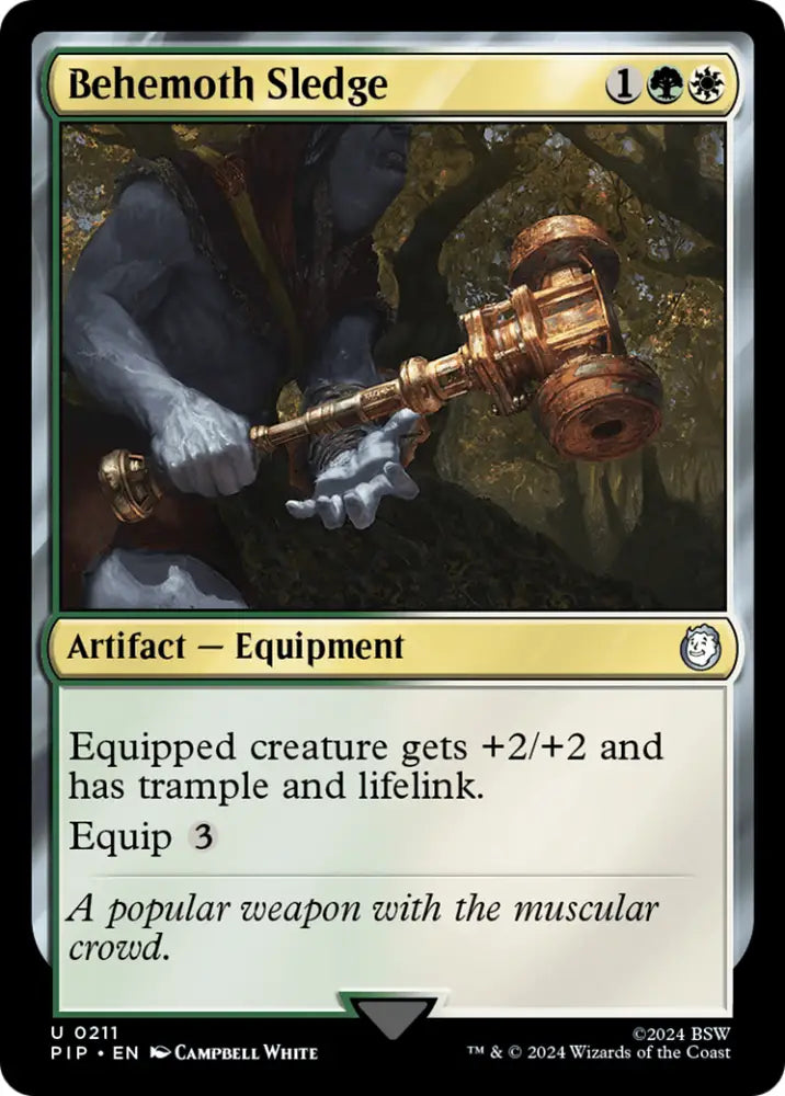 Behemoth Sledge [Fallout] - MTG Single