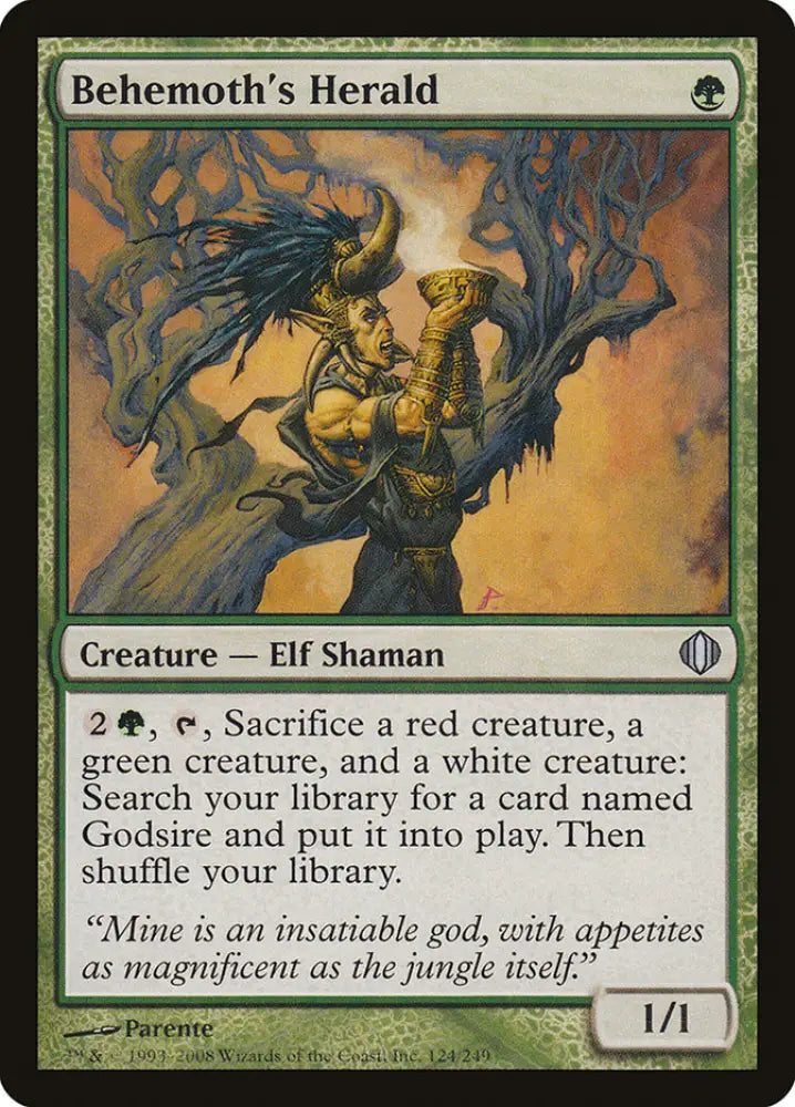Behemoth’s Herald [Shards of Alara] - MTG Single