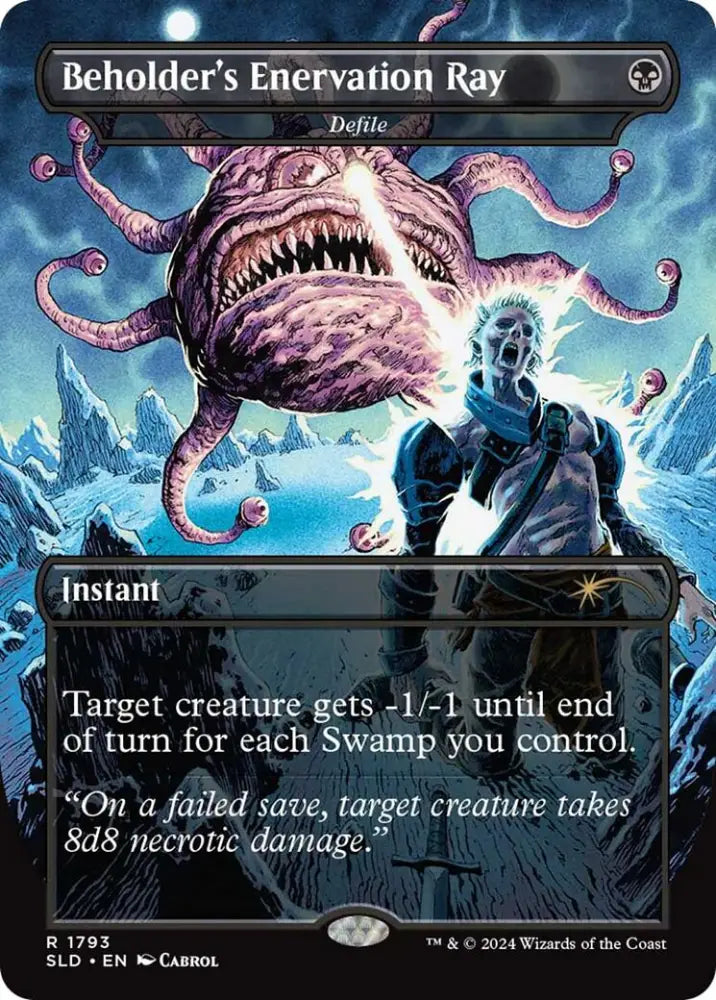 Beholder’s Enervation Ray - Defile [Secret Lair Drop Series] - MTG Single