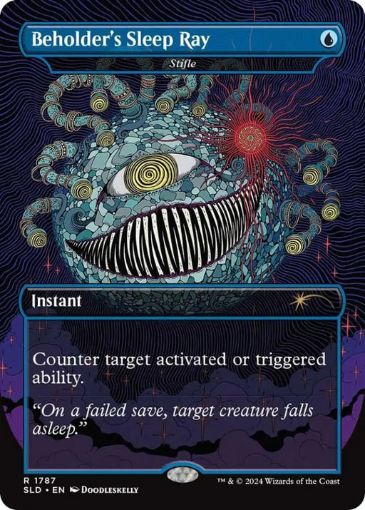 Beholder’s Sleep Ray - Stifle [Secret Lair Drop Series] - MTG Single