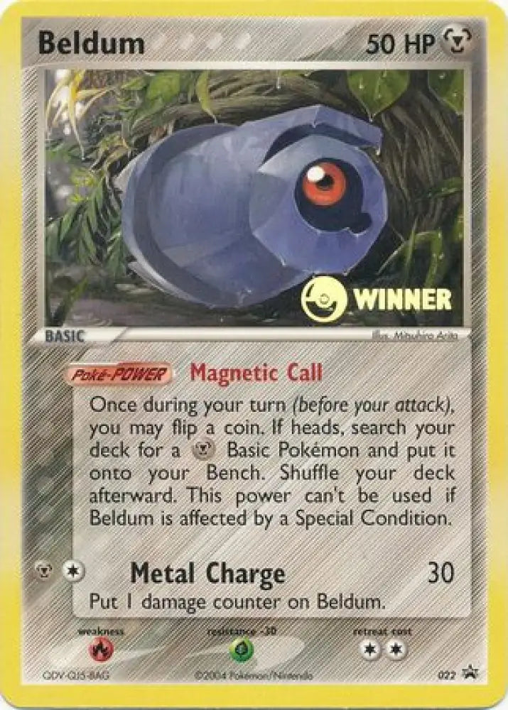 Beldum (022) (Winner Promo) [League & Championship Cards] - Pokemon Single