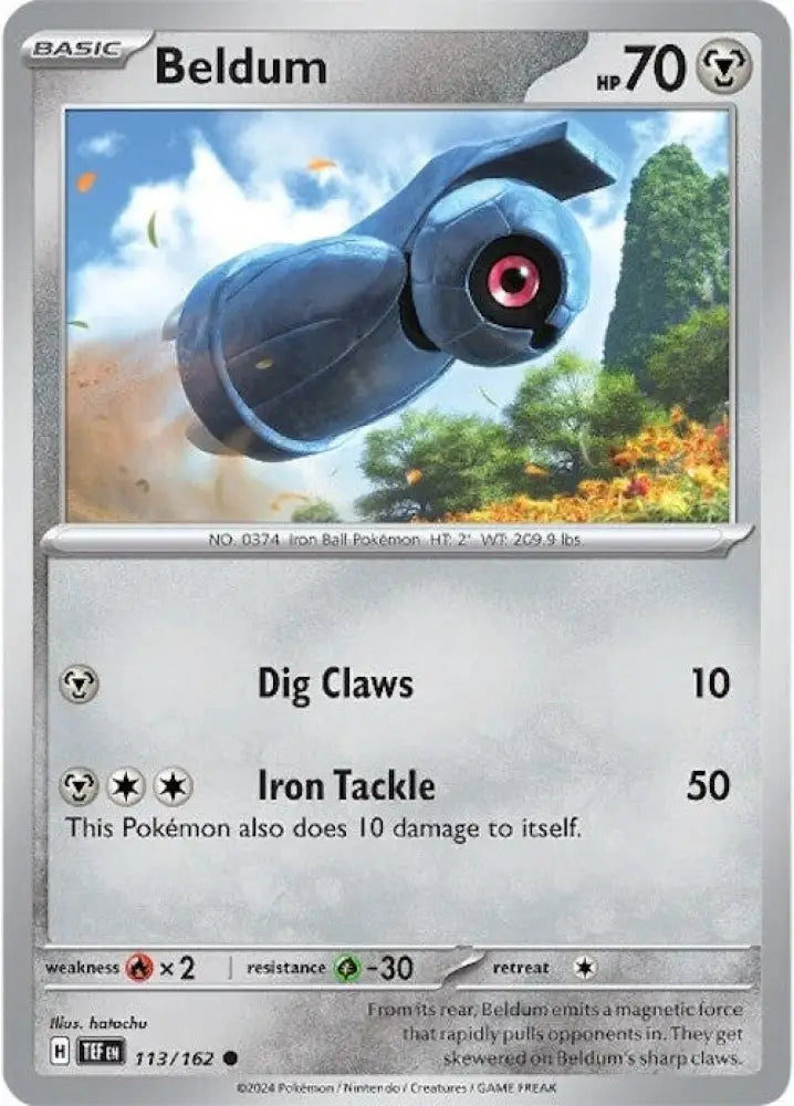 Beldum (113/162) [Scarlet & Violet: Temporal Forces] - Pokemon Single