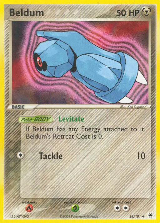 Beldum (28/101) [EX: Hidden Legends] - Pokemon Single