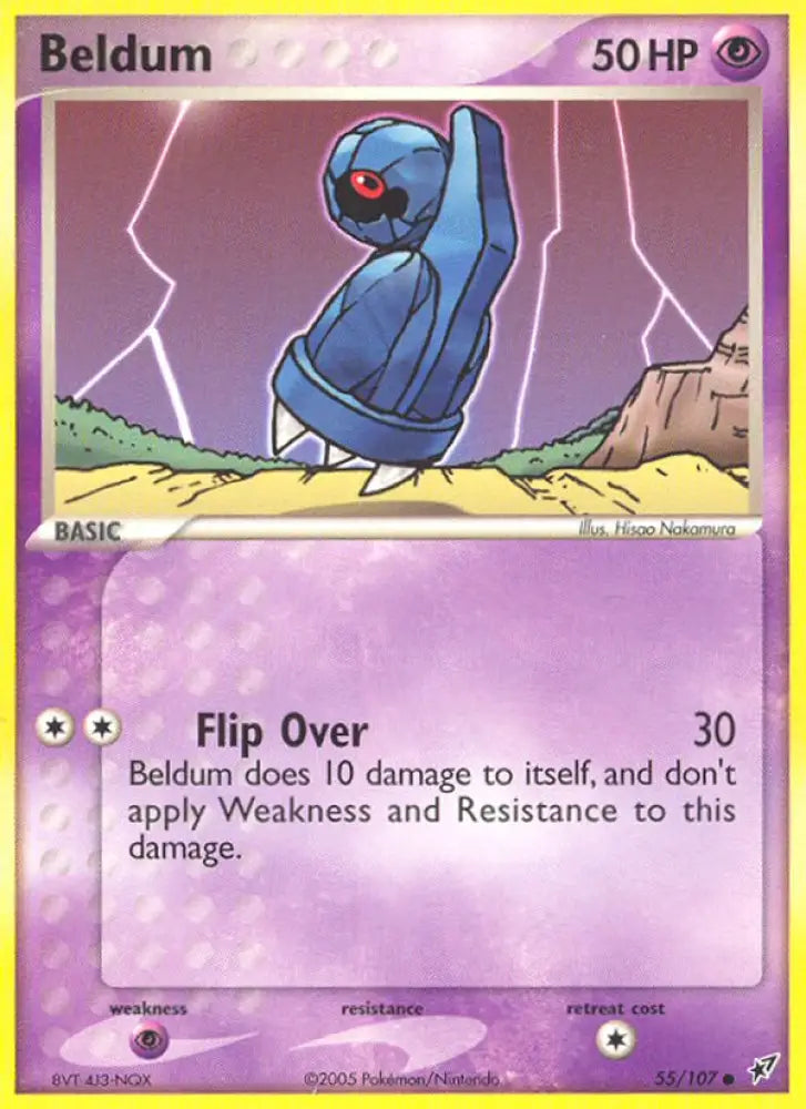 Beldum (55/107) [EX: Deoxys] - Pokemon Single
