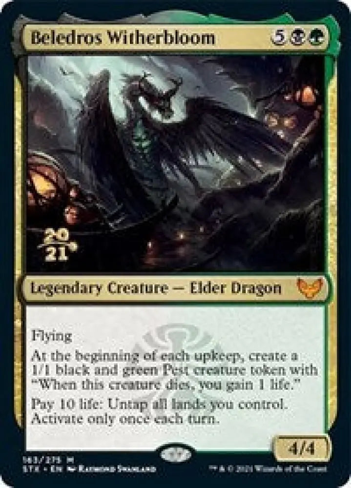 Beledros Witherbloom (163) [Prerelease Cards]