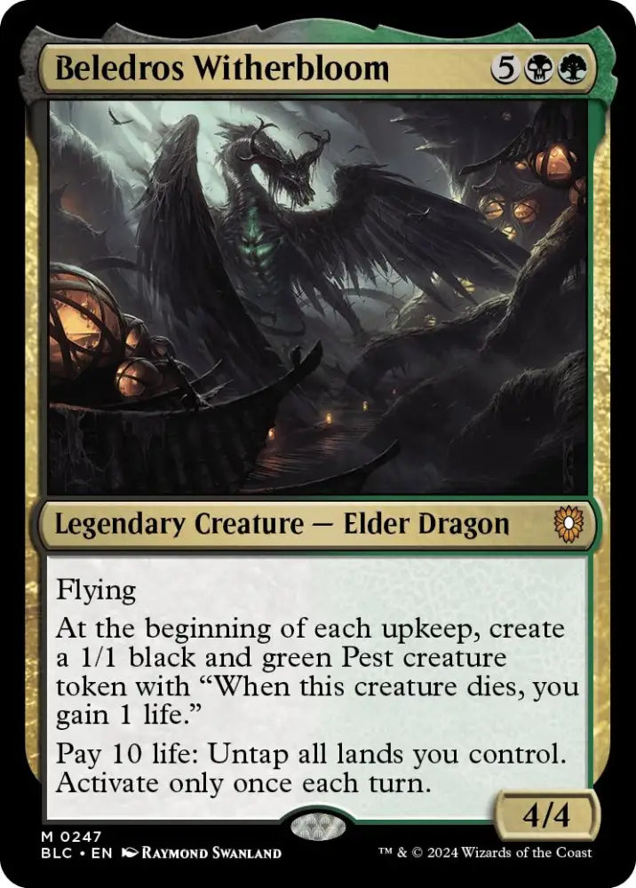Beledros Witherbloom [Bloomburrow Commander] - MTG Single