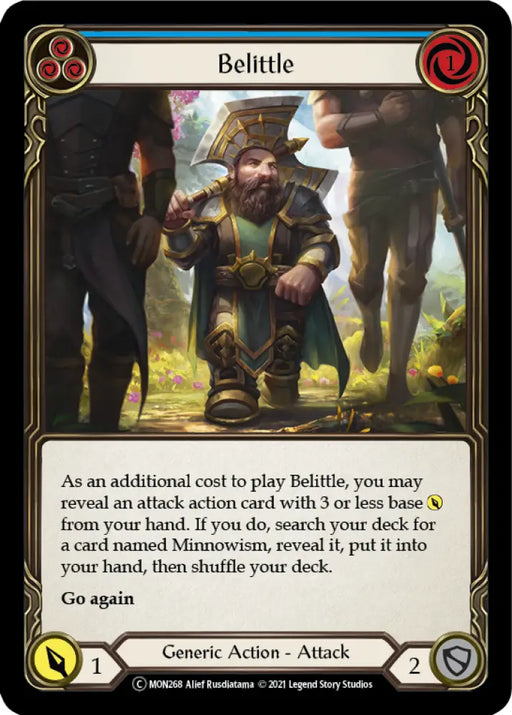 Belittle (Blue) [Monarch Unlimited] Unlimited Normal - Flesh And Blood Single