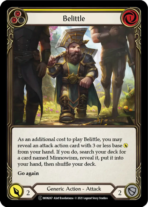 Belittle (Yellow) [Monarch Unlimited] Unlimited Normal - Flesh And Blood Single