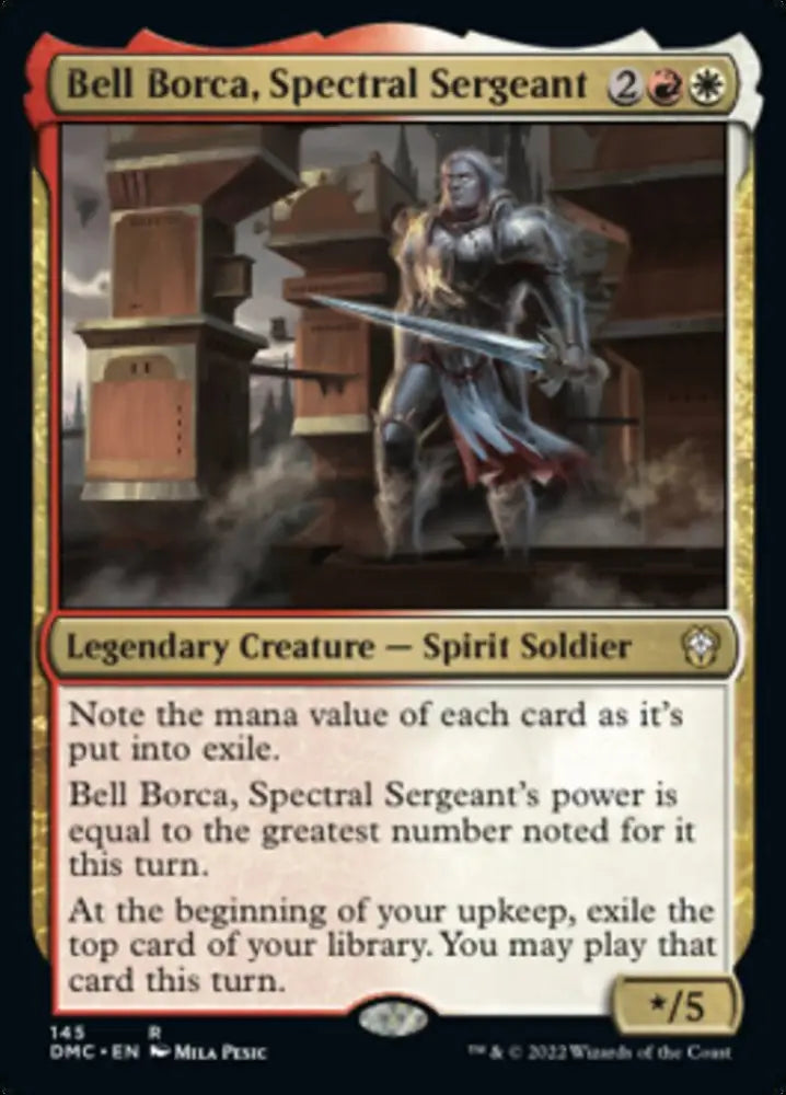 Bell Borca Spectral Sergeant [Dominaria United Commander] - MTG Single