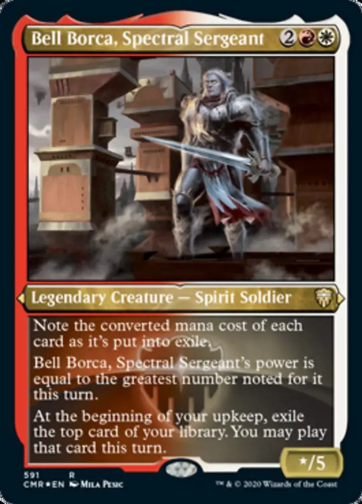 Bell Borca Spectral Sergeant (Etched) [Commander Legends] - MTG Single