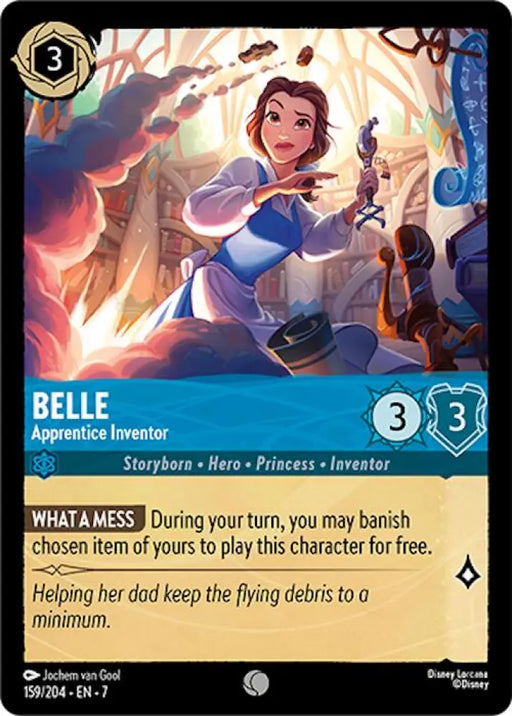 Belle - Apprentice Inventor (159/204) [Archazia’s Island] - Lorcana Single