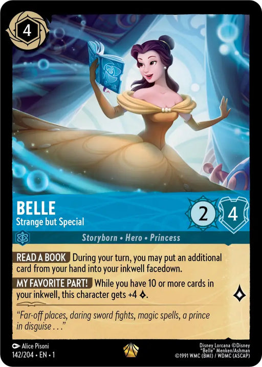Belle - Strange but Special (142/204) [The First Chapter] - Lorcana Single