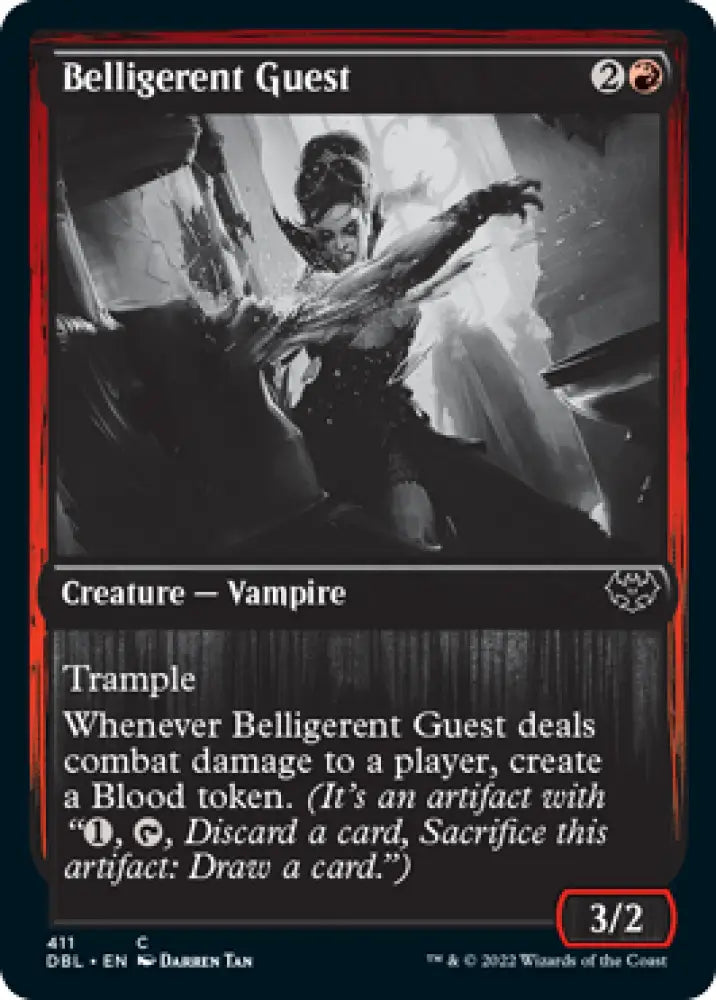 Belligerent Guest [Innistrad: Double Feature] - MTG Single