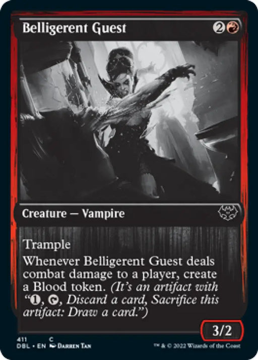 Belligerent Guest [Innistrad: Double Feature] - MTG Single
