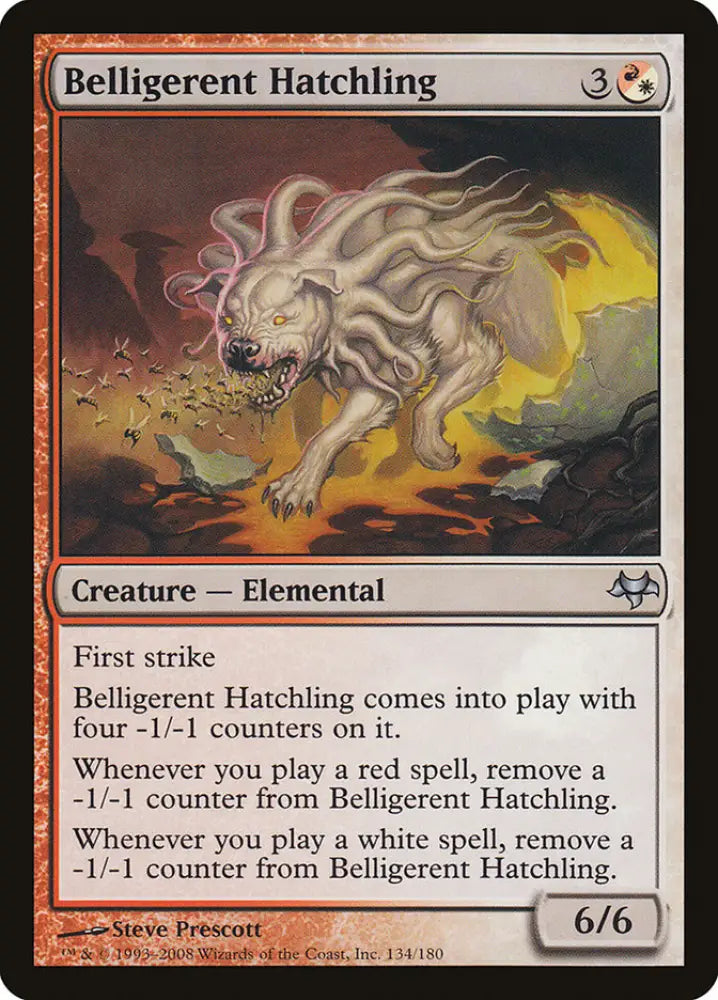 Belligerent Hatchling [Eventide] - MTG Single