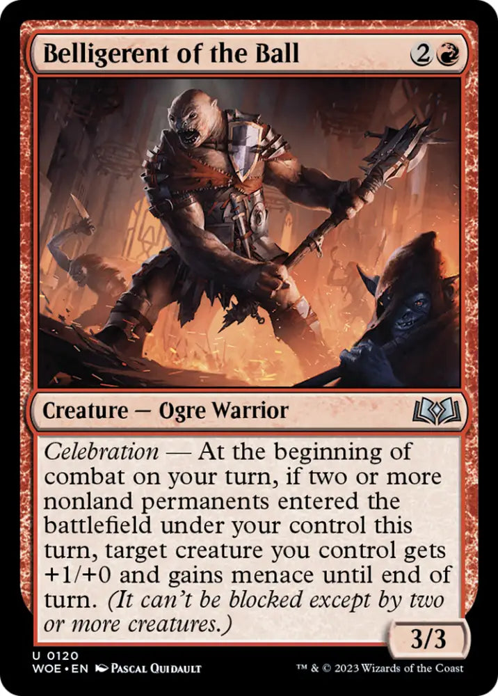 Belligerent of the Ball [Wilds of Eldraine] - MTG Single