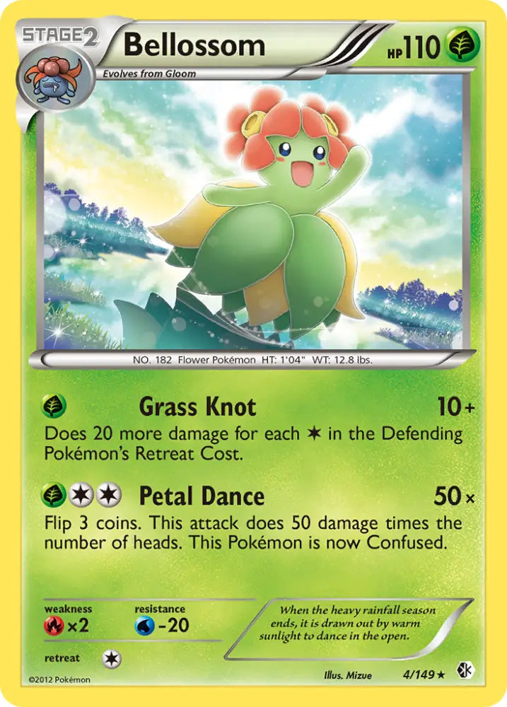 Bellossom (4/149) [Black & White: Boundaries Crossed] - Pokemon Single