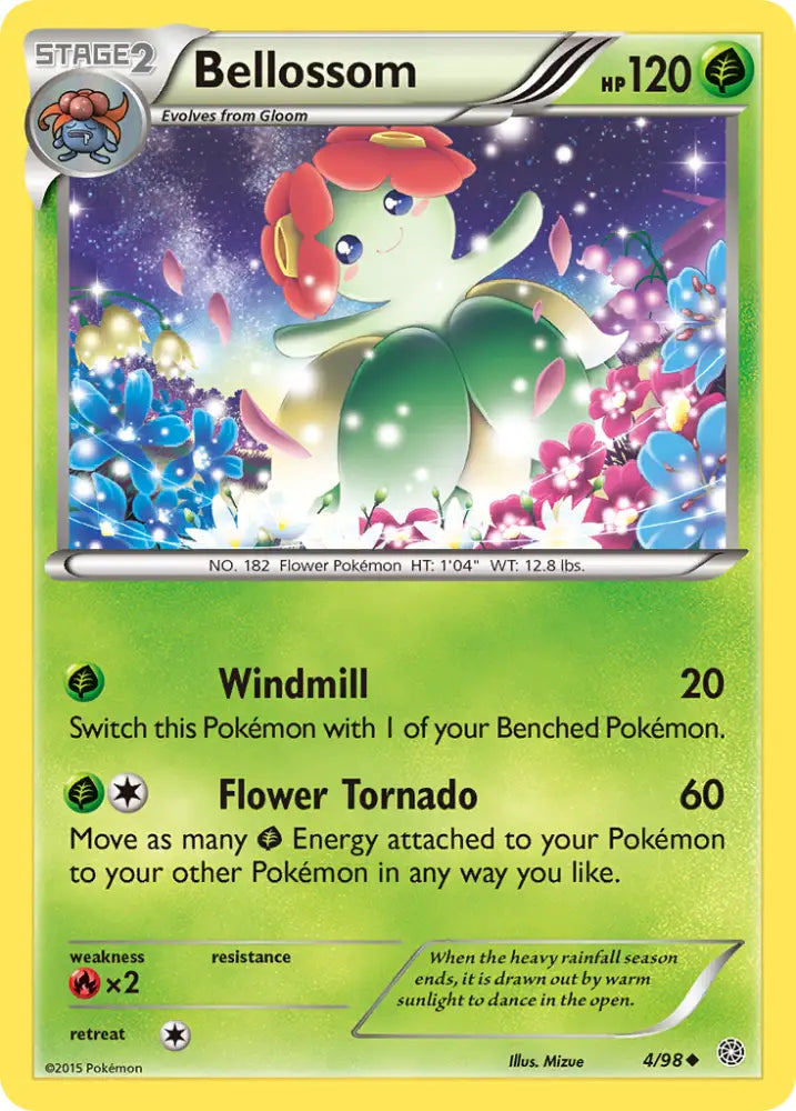 Bellossom (4/98) [XY: Ancient Origins] - Pokemon Single