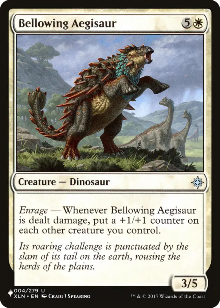 Bellowing Aegisaur [The List] - MTG Single