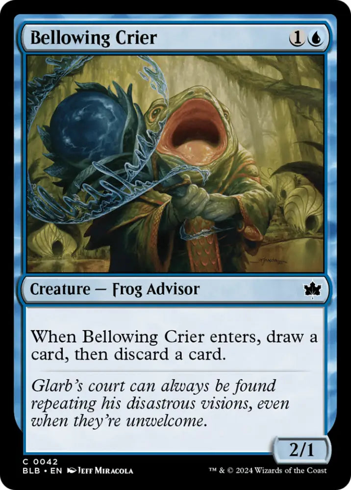 Bellowing Crier [Bloomburrow] - MTG Single