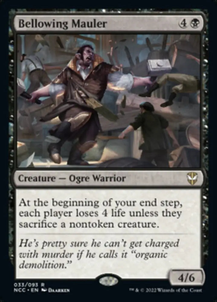 Bellowing Mauler [Streets of New Capenna Commander] - MTG Single