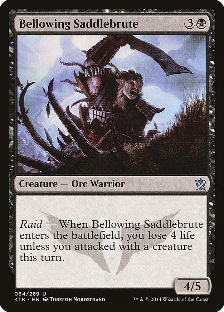 Bellowing Saddlebrute [Khans of Tarkir] - MTG Single