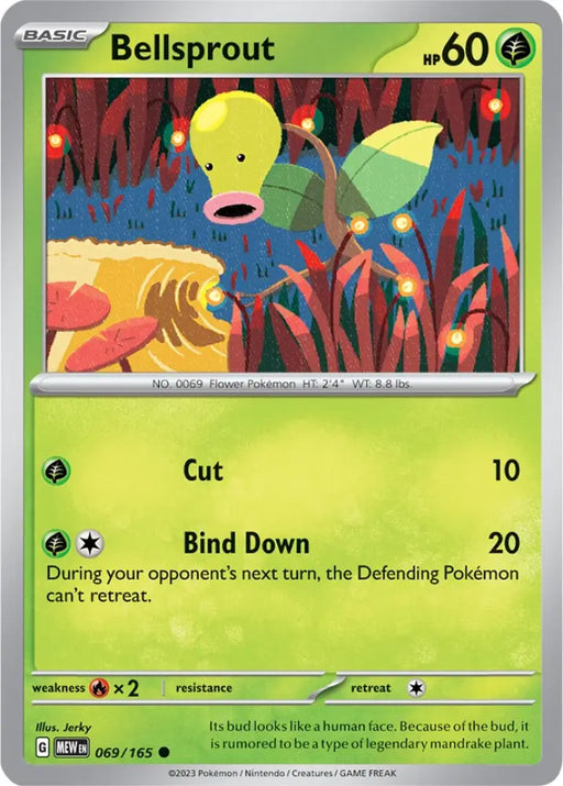 Bellsprout (069/165) [Scarlet & Violet 151] - Pokemon Single