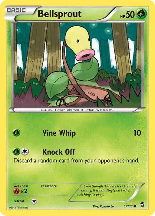 Bellsprout (1/111) [XY: Furious Fists] - Pokemon Single