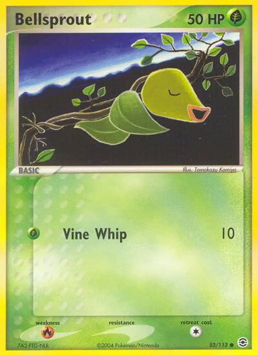 Bellsprout (53/112) [EX: FireRed & LeafGreen] - Pokemon Single