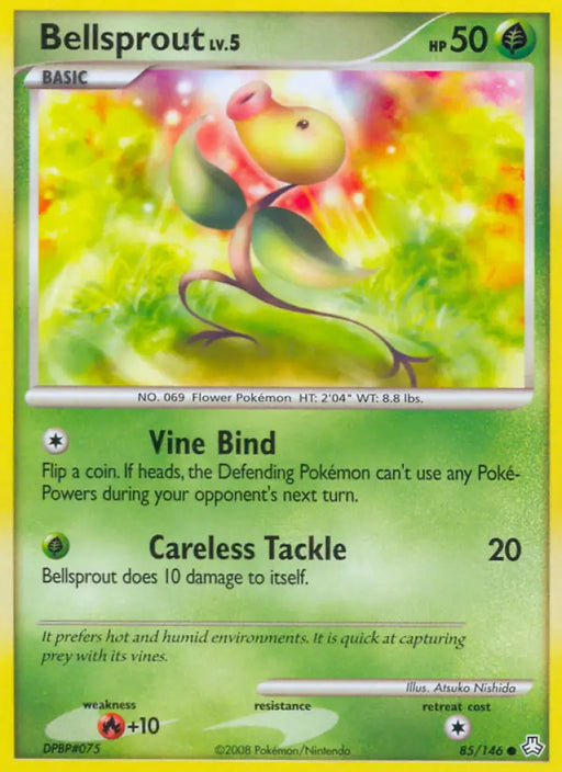 Bellsprout (85/146) [Diamond & Pearl: Legends Awakened] - Pokemon Single