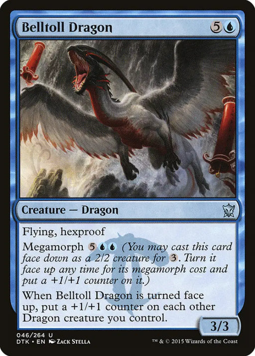 Belltoll Dragon [Dragons of Tarkir] - MTG Single