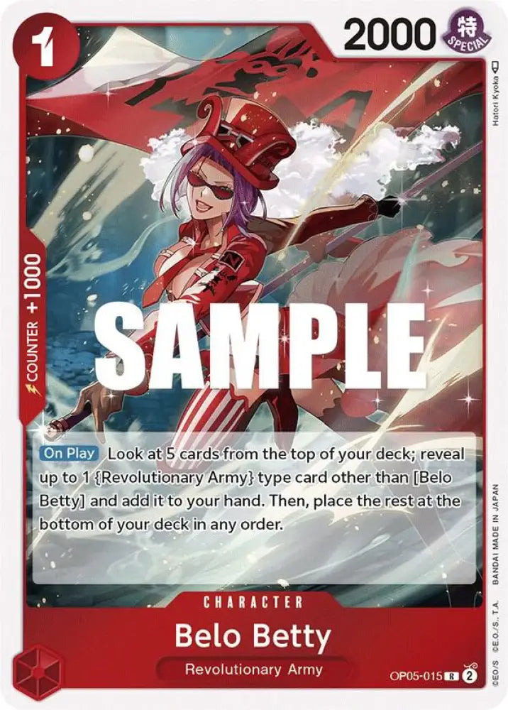 Belo Betty (015) (OP05-015) [Awakening of the New Era]