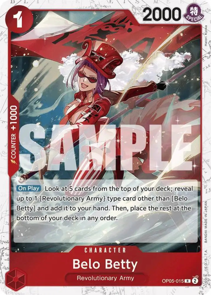 Belo Betty (Jolly Roger Foil) (OP05-015) [Premium Booster -The Best-]