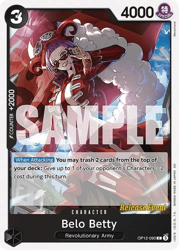 Belo Betty (OP12-090) [Legacy of the Master Release Event Cards]