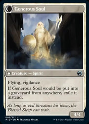 Beloved Beggar // Generous Soul [Innistrad: Midnight Hunt] - MTG Single
