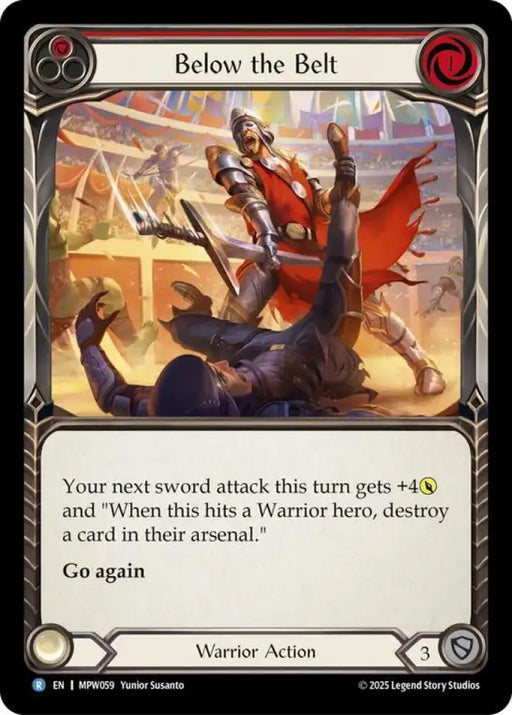 Below the Belt (Red) (MPW059) [Mastery Pack Warrior]