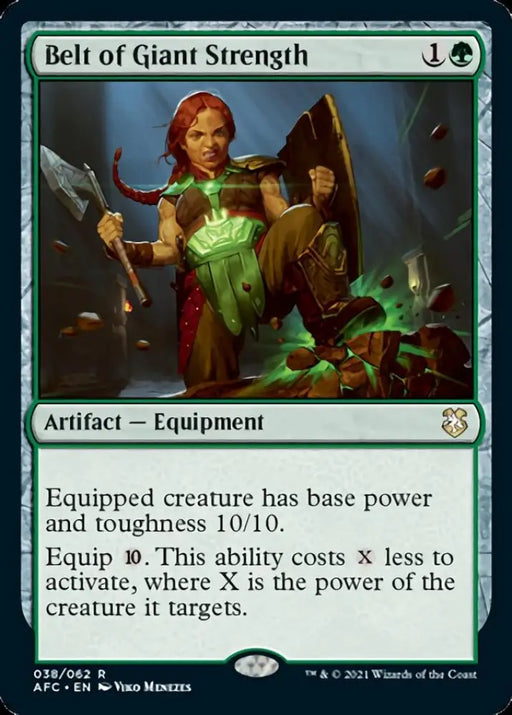 Belt of Giant Strength [Dungeons & Dragons: Adventures in the Forgotten Realms Commander] - MTG Single