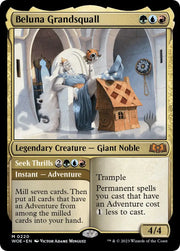 Beluna Grandsquall // Seek Thrills(Promo Pack) [Wilds of Eldraine Promos] - MTG Single