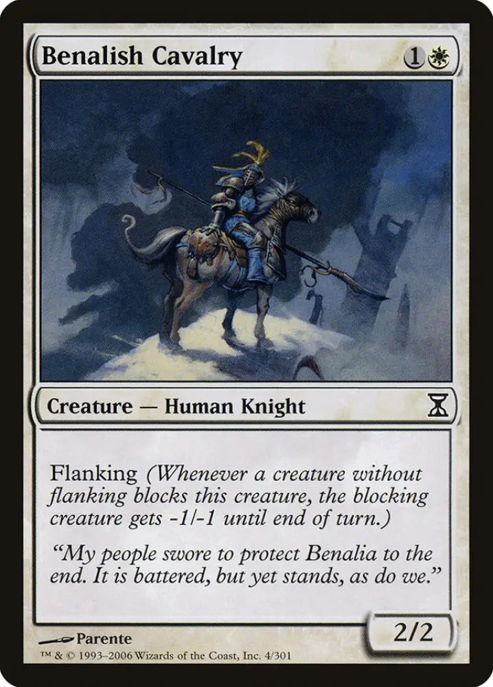 Benalish Cavalry [Time Spiral] - MTG Single