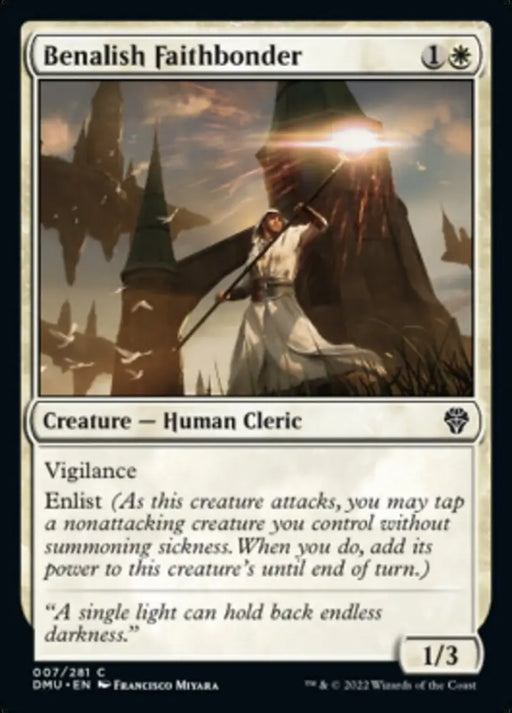 Benalish Faithbonder [Dominaria United] - MTG Single