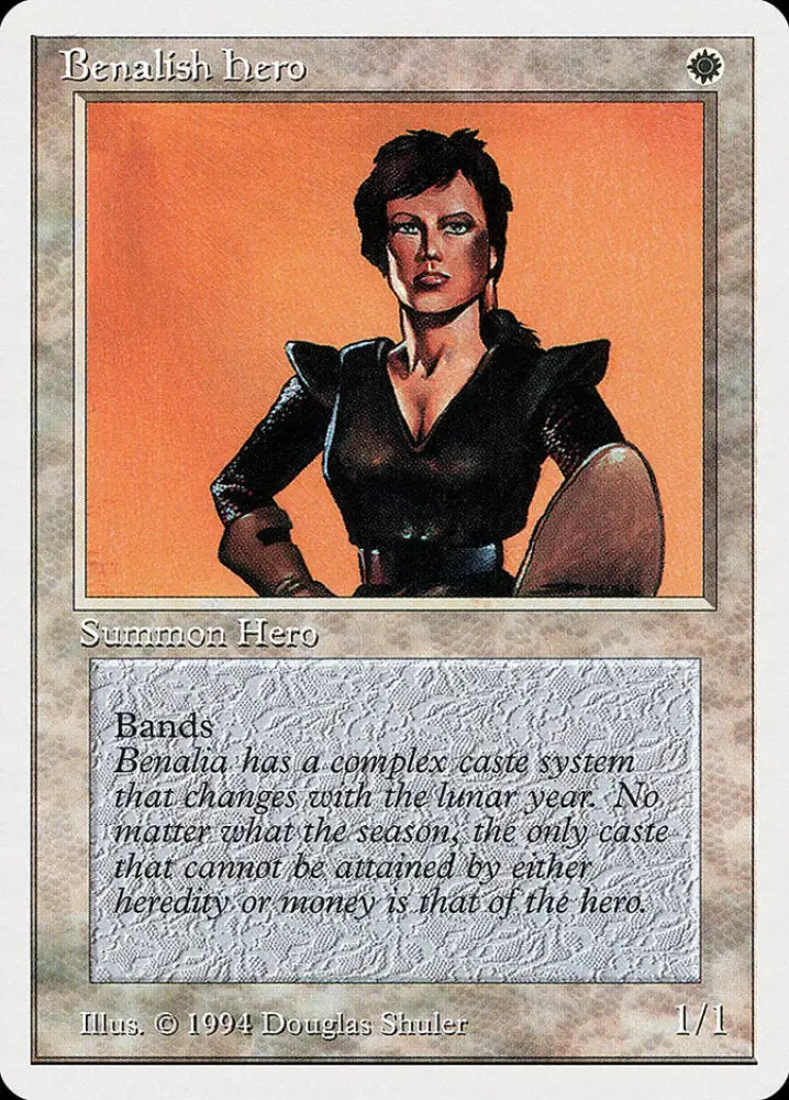 Benalish Hero [Summer Magic / Edgar] - MTG Single