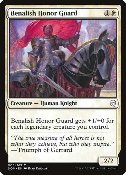 Benalish Honor Guard [Dominaria] - MTG Single