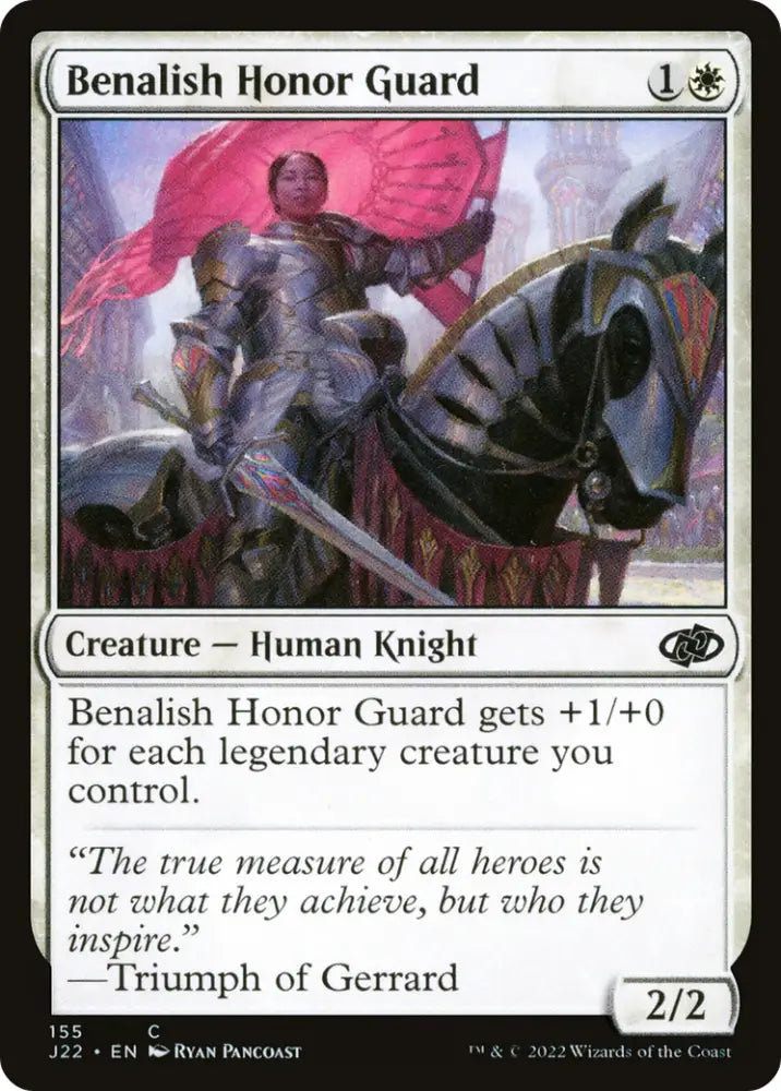 Benalish Honor Guard [Jumpstart 2022] - MTG Single