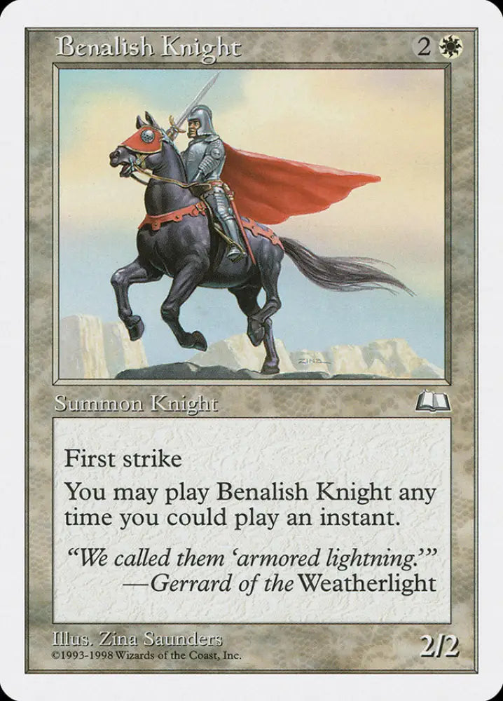 Benalish Knight [Anthologies] - MTG Single