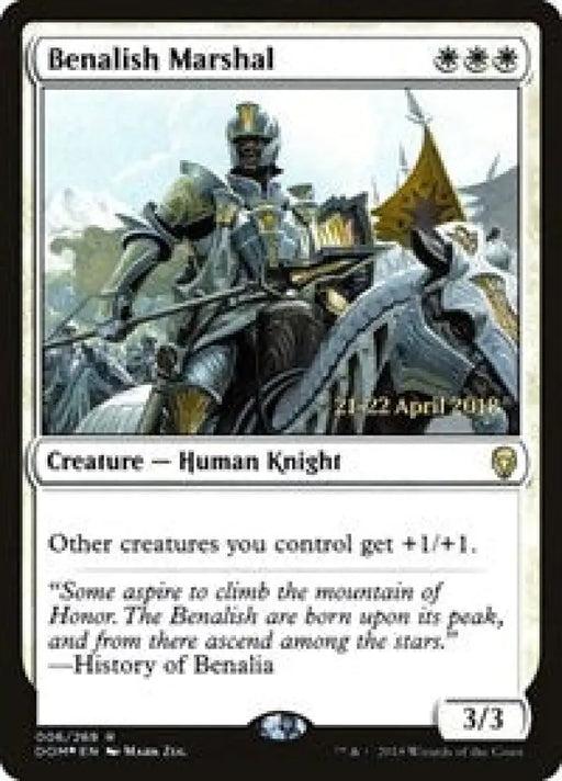 Benalish Marshal (6) [Prerelease Cards]