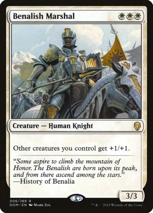 Benalish Marshal [Dominaria] - MTG Single